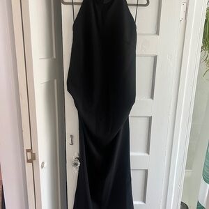 Zara Black Backless Dress